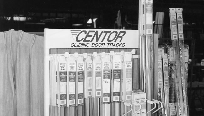 Original Centor sliding track hardware